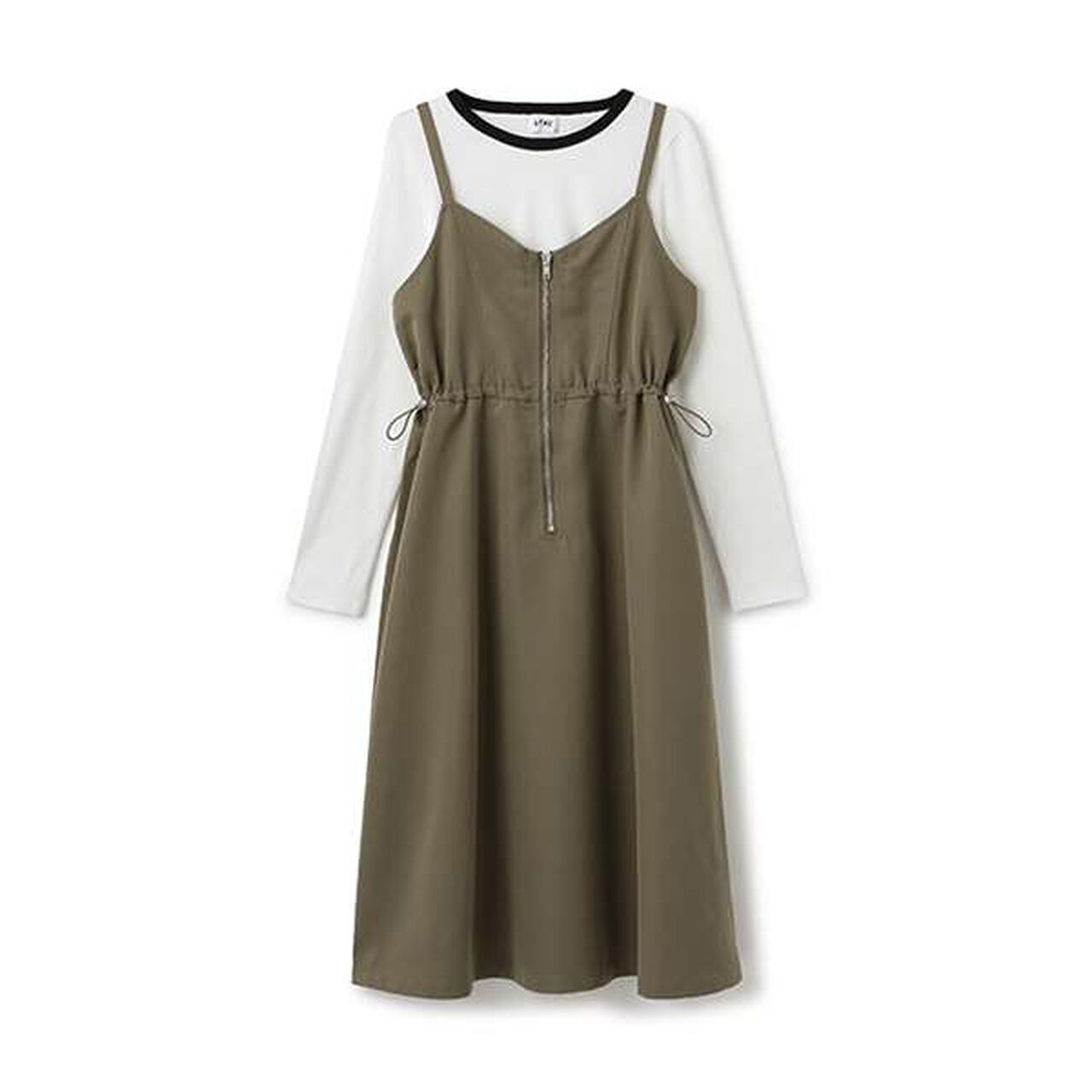 LTXC - Long T-Shirt Dress Set,Black, large image number 11