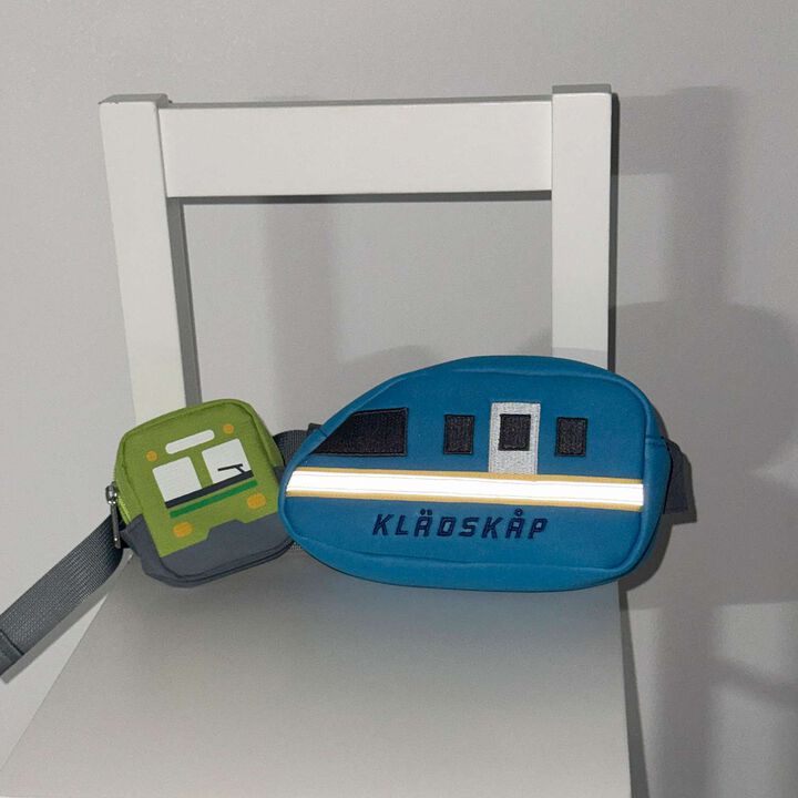 電車斜背包,薩克斯藍, medium image number 12