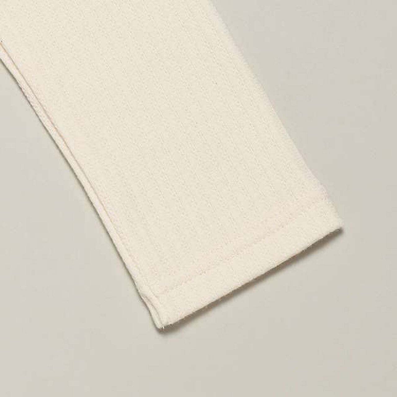 Wild Strawberry Long-Sleeve Balloon One-Piece Dress,Pearl white, large image number 4