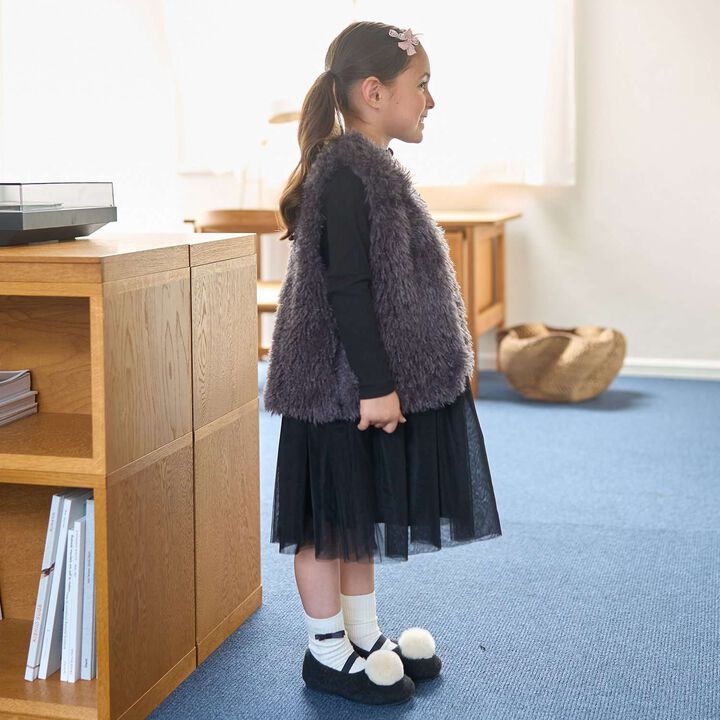 Fluffy and Soft Halloween Fur Vest,Mint, medium image number 31