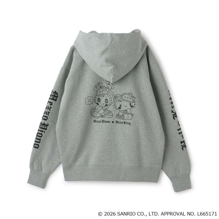 Hello Kitty x Berie-chan Zip Parka,Black, medium image number 1