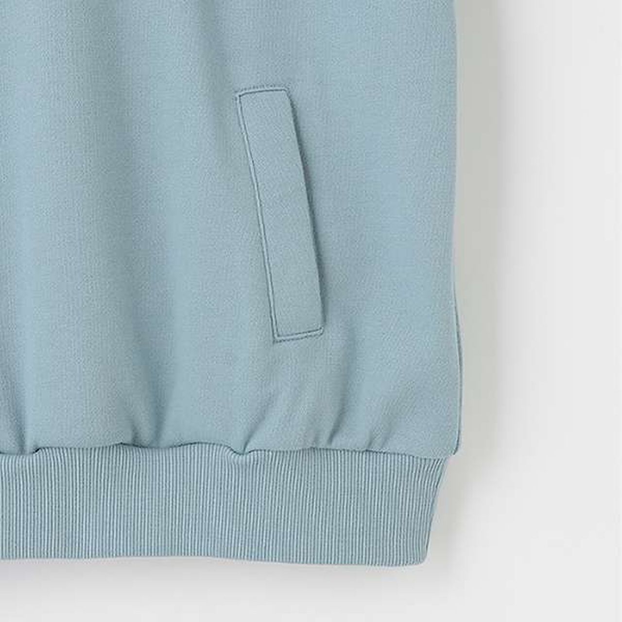 Half Zip Parka,Blue gray, large image number 8