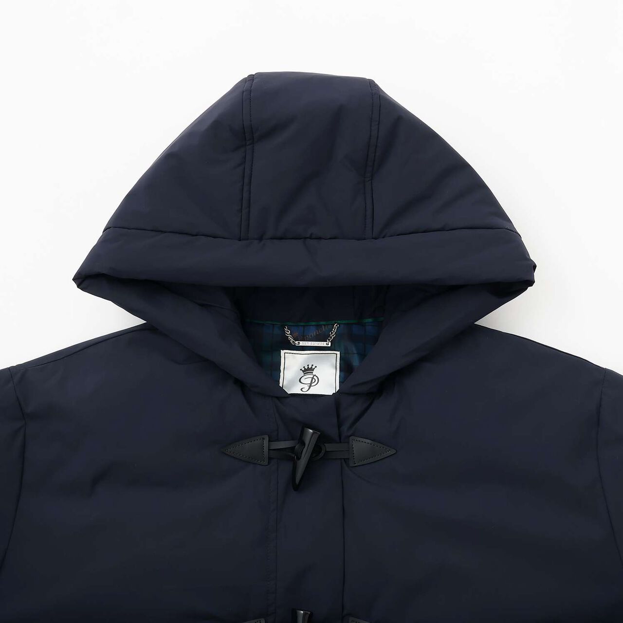 Water-Repellent Fiber Fill Duffle Coat,Off white, large image number 2