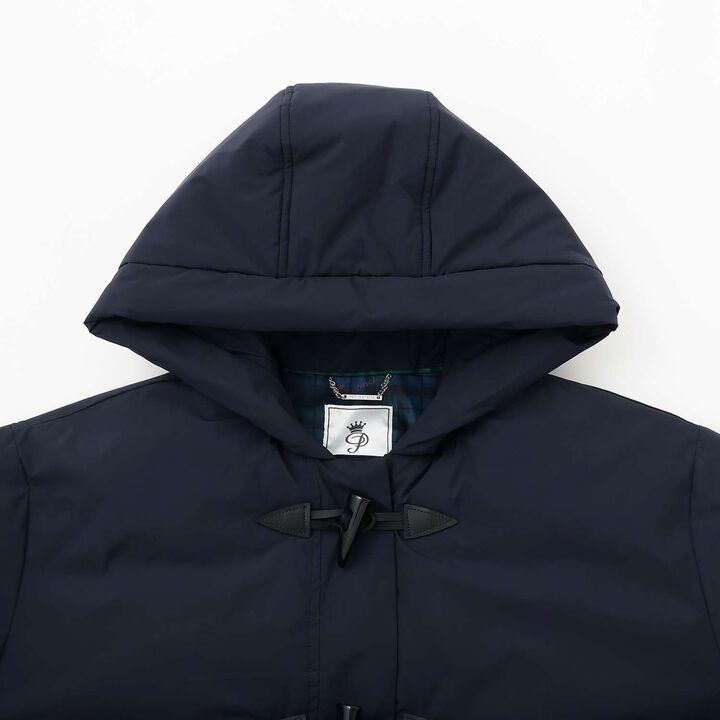 Water-Repellent Fiber Fill Duffle Coat,Off white, medium image number 2