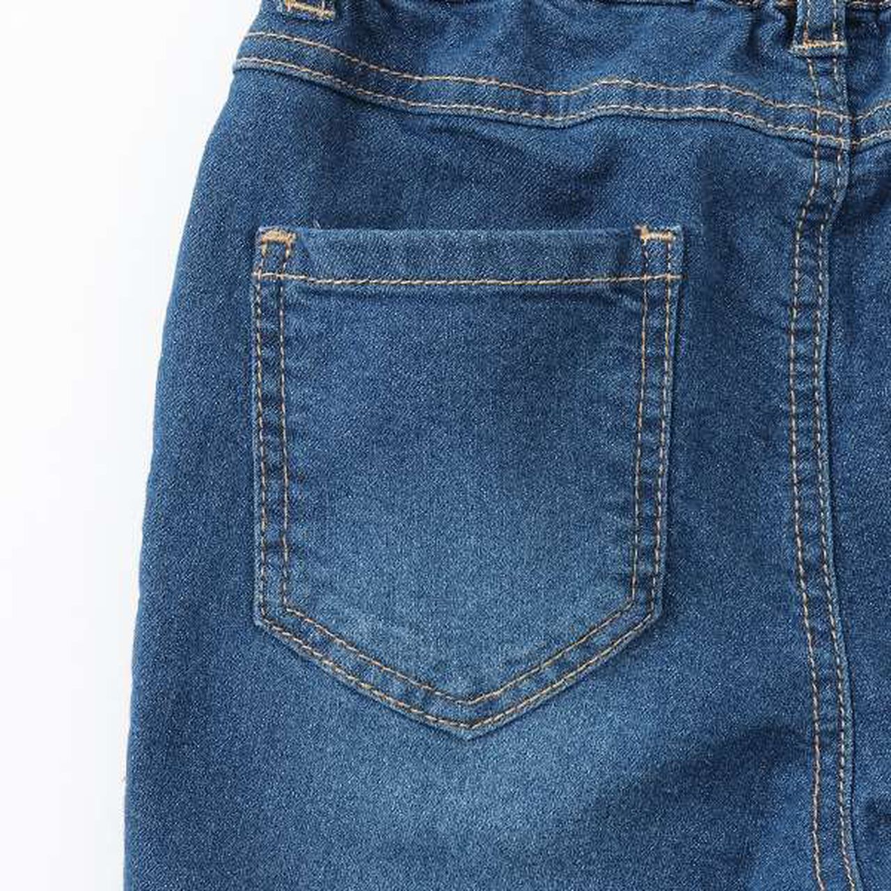 Stretch Denim Slim Pants,Blue, large image number 4