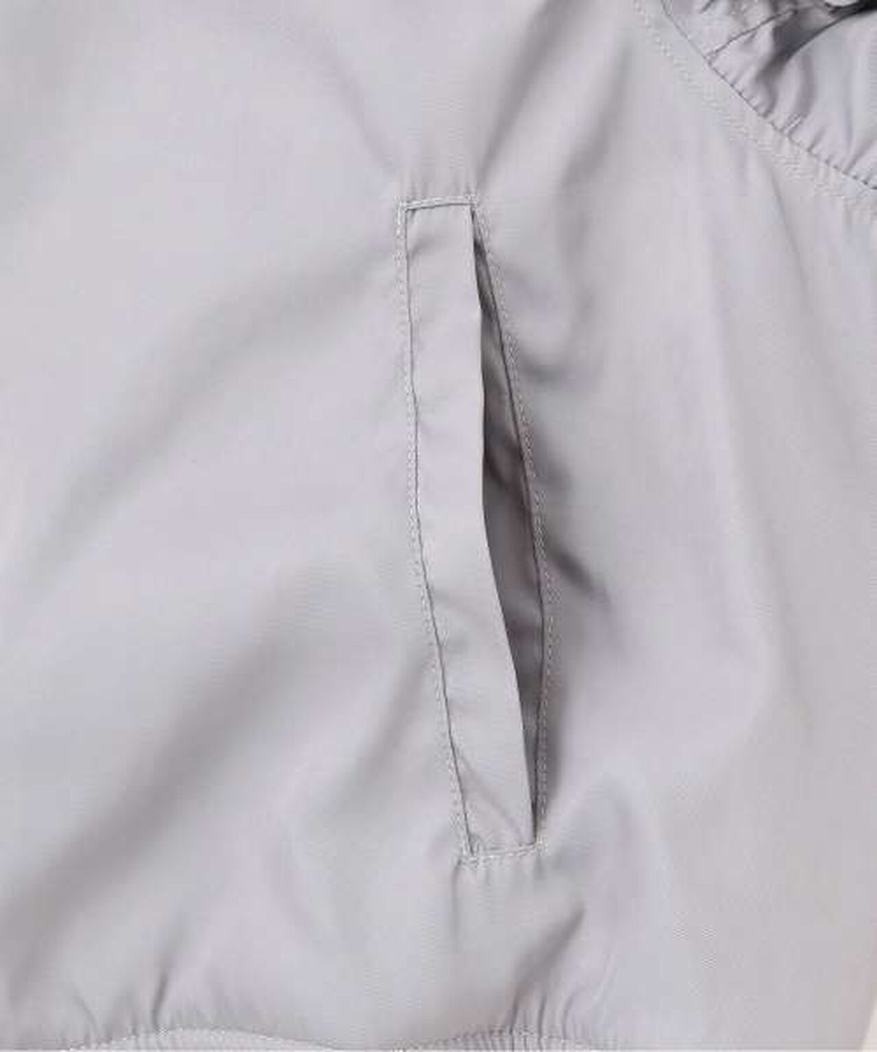 Hooded Bomber Jacket [Korean Fashion],Gray, large image number 8