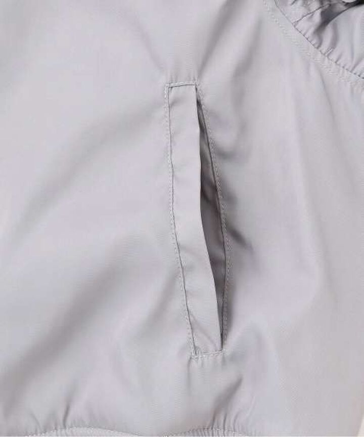 Hooded Bomber Jacket [Korean Fashion],Gray, medium image number 8