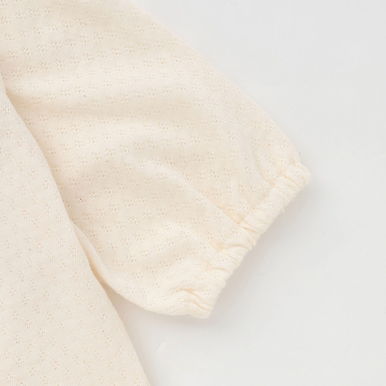 Wild Strawberry Embroidery Newborn Wear,Pearl white, large image number 6