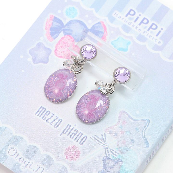 Fairy Tale Nails x PiPPi Stick-On Earrings,Pink, medium image number 3