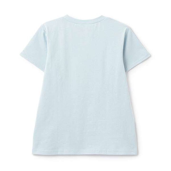 [Anti-stain/Link] Sparkling Motif T-Shirt,Off white, medium image number 1