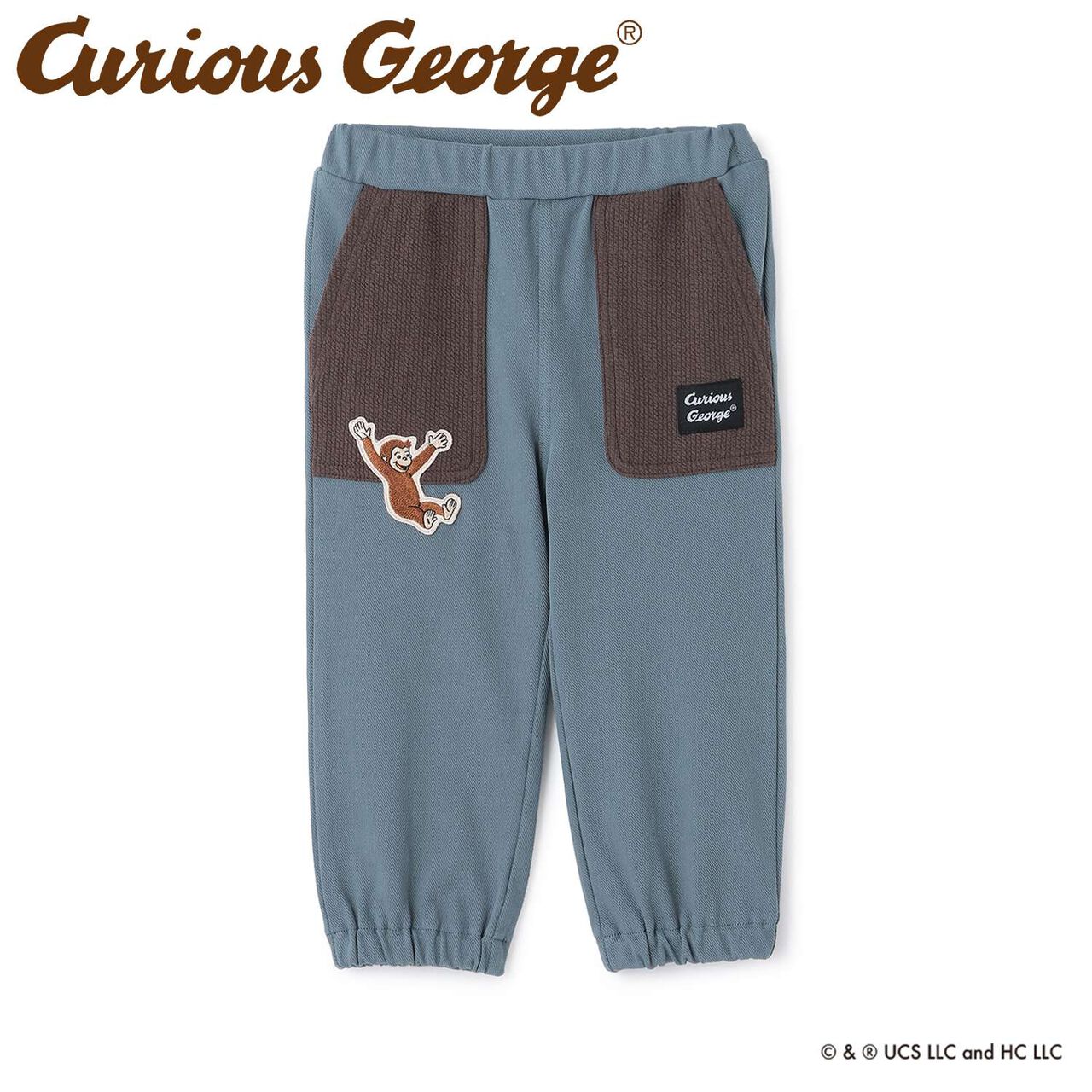Curious George Cut Long Pants,Green, large image number 11