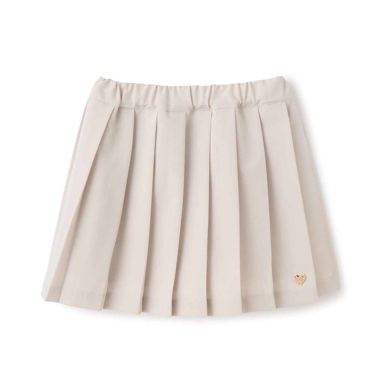 Wrap Skirt with Pleats (Includes Pants),Beige, large image number 0