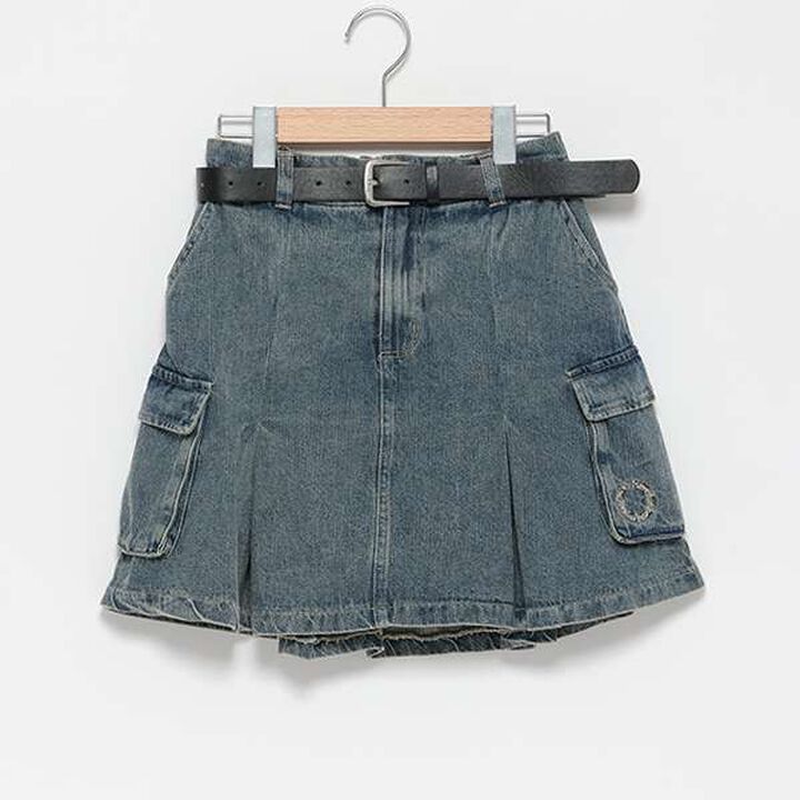 LTXC - Belted Cargo Box Skirt Shorts,Black, medium image number 9