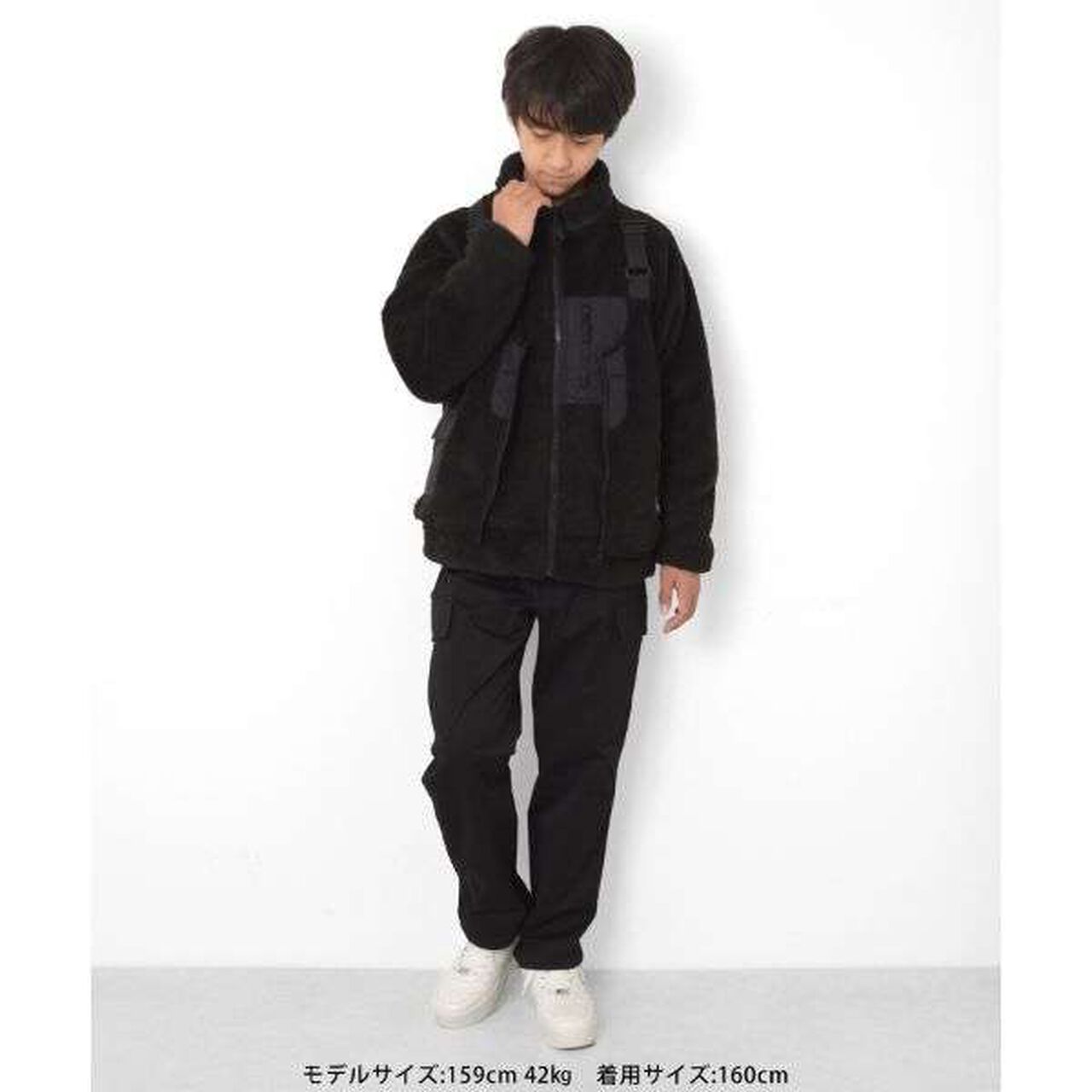 [Penfield] Boa Vest,Black, large image number 15