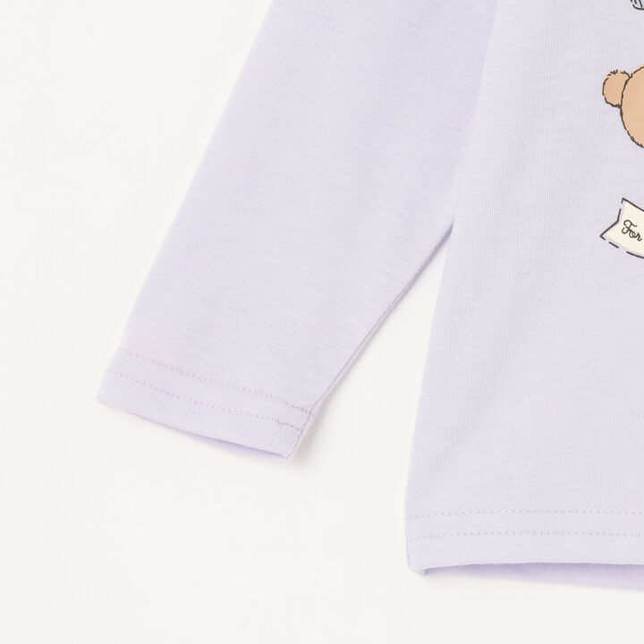 990T Long-Sleeve Character Goods,Emerald green, medium image number 3