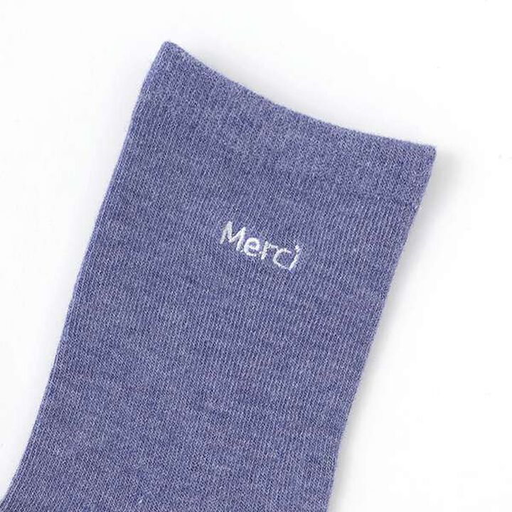 Merci Crew Socks 2-Pack,Light beige, medium image number 1