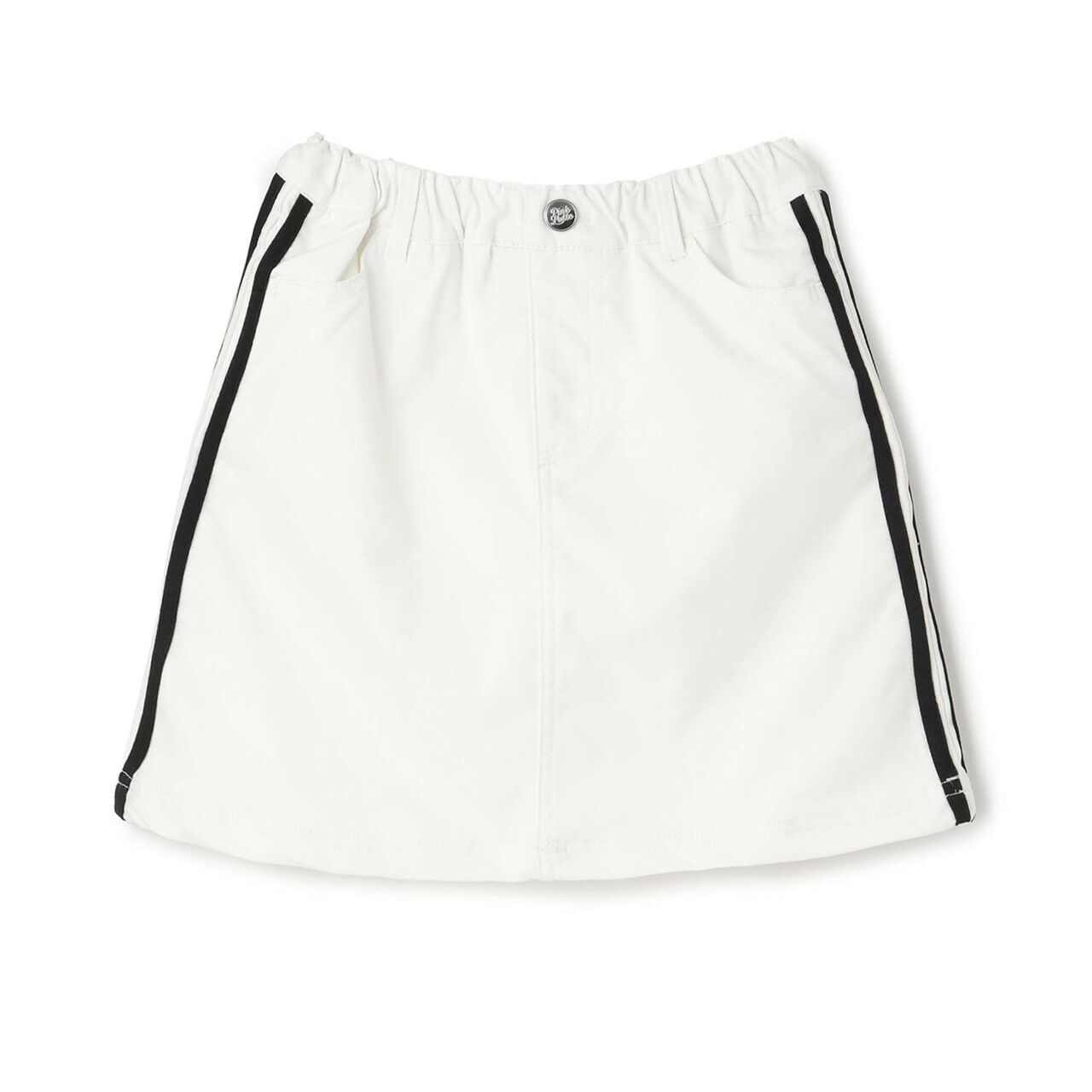 Line Stretch A-Line Skirt,Sax blue, large image number 10