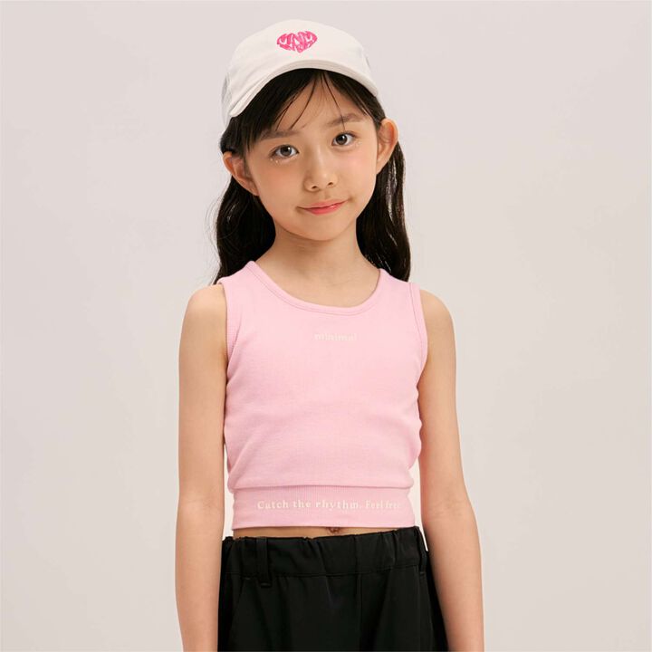 [Quick-Dry Absorbent] [Sarasara Plus] Comfortable Cropped Tank Top,, medium