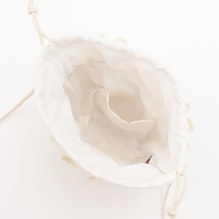 附蕾絲紙質小肩包,深棕色, medium image number 10