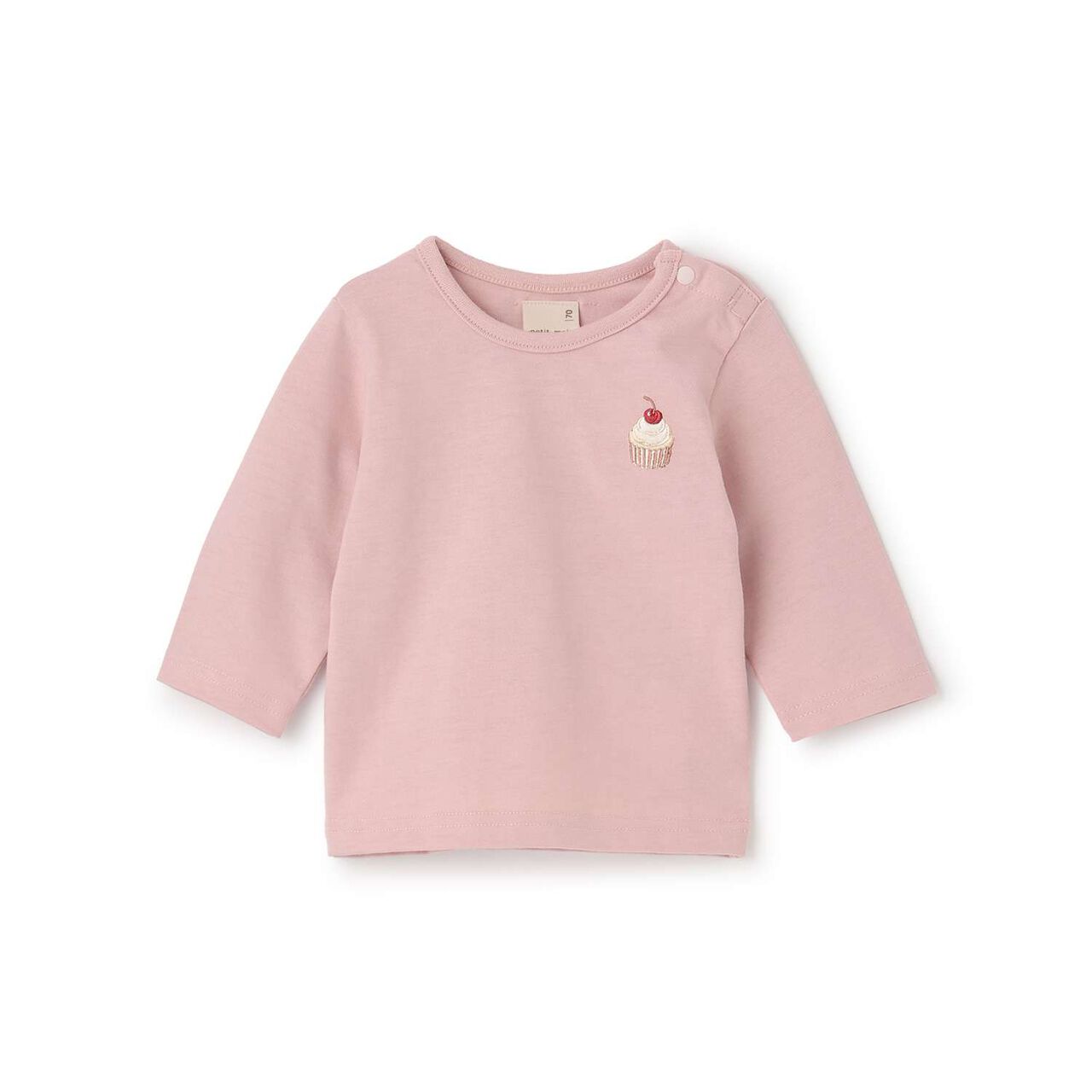 [GOOD PRICE] Long-Sleeve T-Shirt,Deep pink, large image number 0