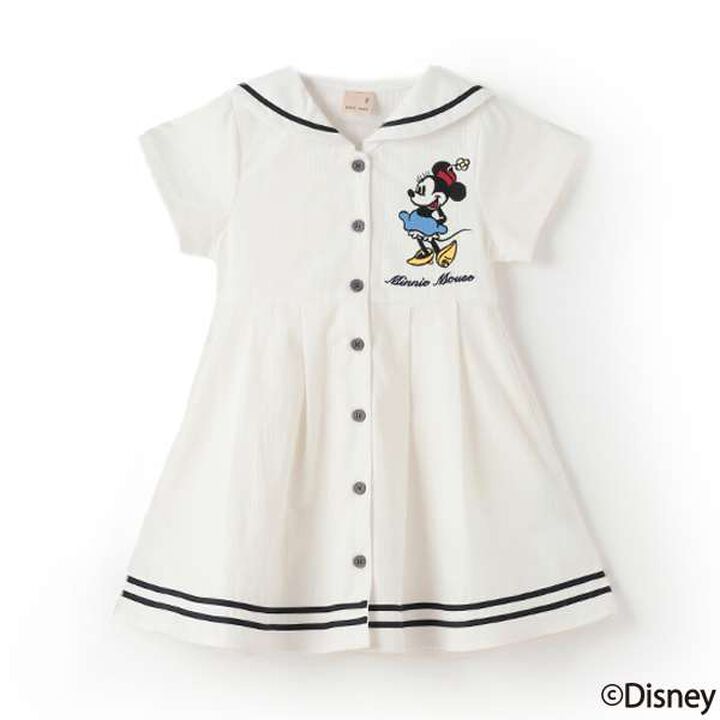 [Disney] Sailor One-Piece Dress,Light blue, medium image number 8