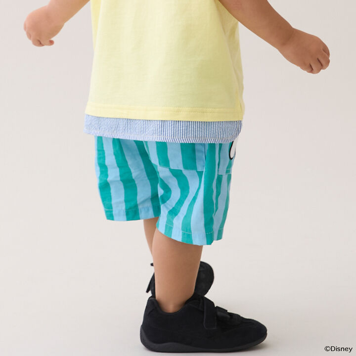 [Disney] All-Over Pattern Half Pants,Turquoise, medium image number 1