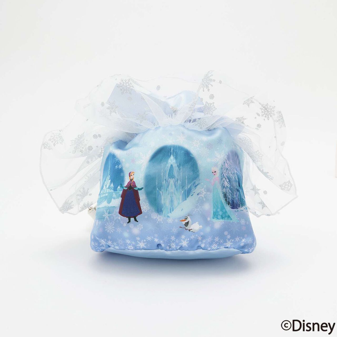 Frozen Drawstring Bag,Sax blue, large image number 5