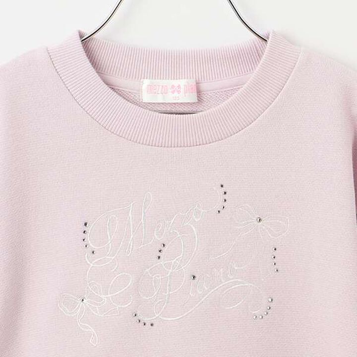 Tulle Frill Sweatshirt,Off white, medium image number 4