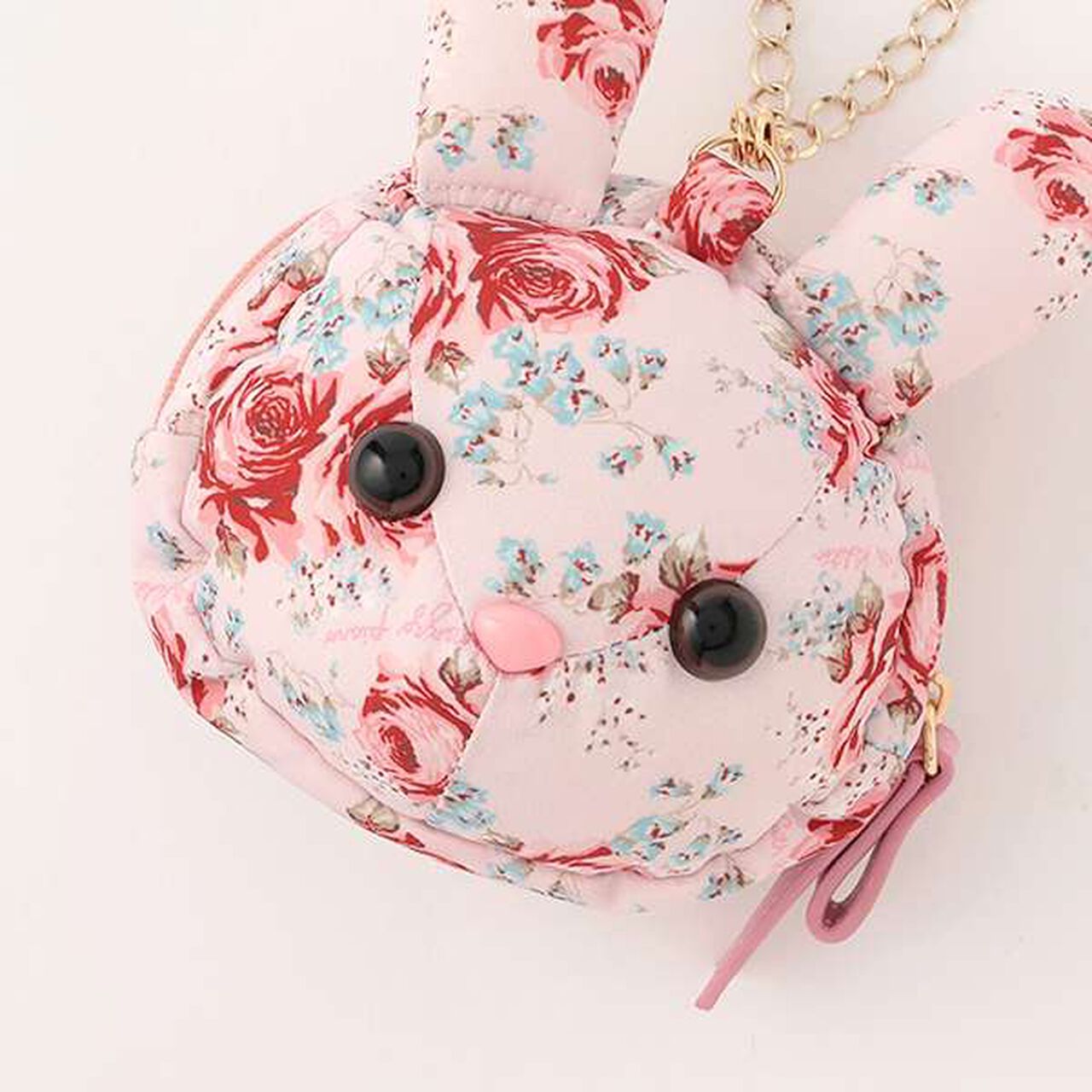 [Cath Kidston] Rabbit-Shaped Mini Pouch Charm,Off white, large image number 2