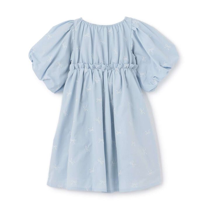 Ribbon Embroidery Fluffy One-Piece Dress [Lycee Mine Ballet Series],Pink, medium image number 5