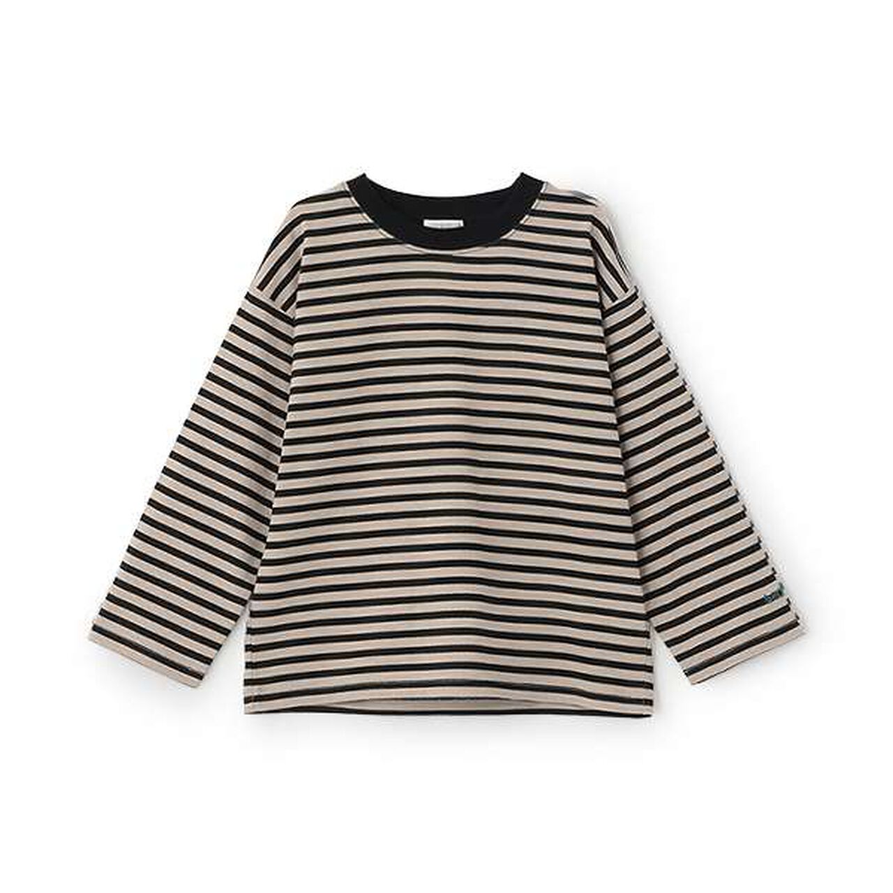 [Daily Standard Wear] Relaxed Oversized Stripe Long-Sleeve T-Shirt,Lilac, large image number 13
