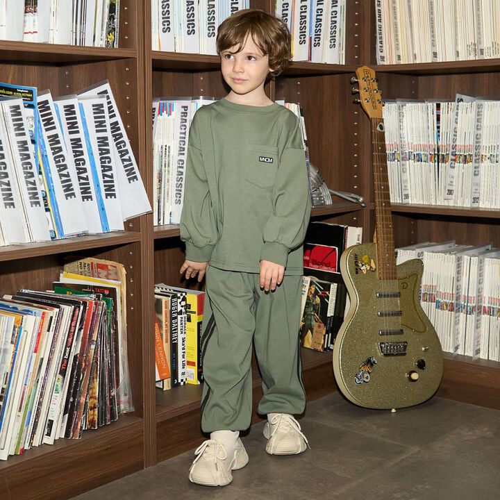 [MNCM] [Coordinatable Setup] [Kaiteki Tenjiku] Oversized Silhouette Side Line Pants,Dark brown, medium image number 33