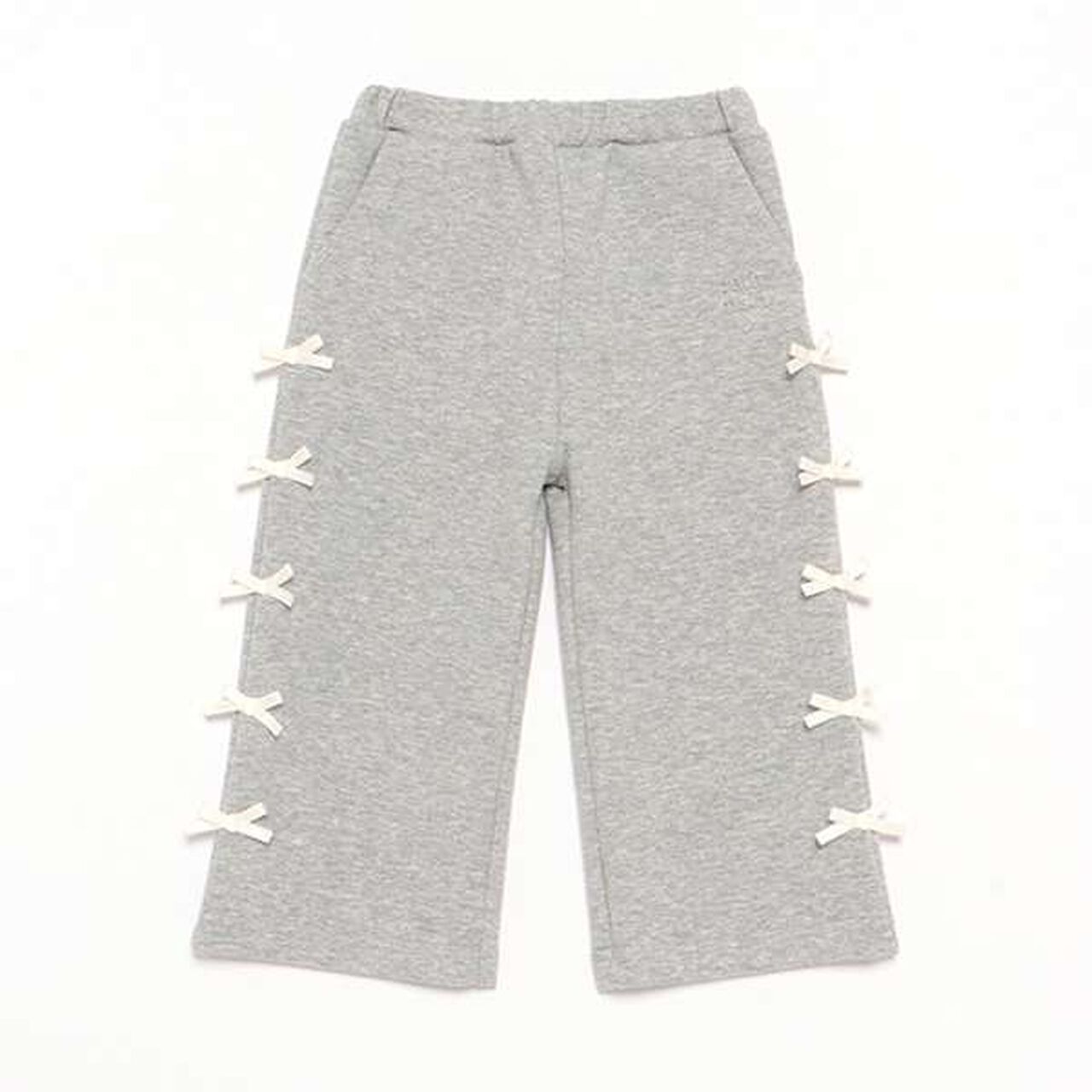 [Anti-Stain] Link Ribbon Wide Pants,Navy, large image number 9