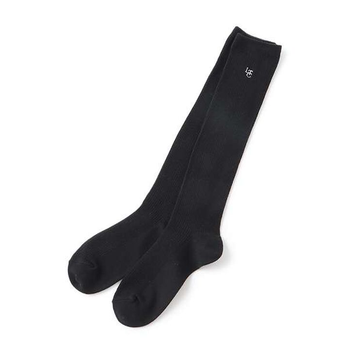 Graduation - Embroidered Ribbed Socks,Off white, medium image number 5