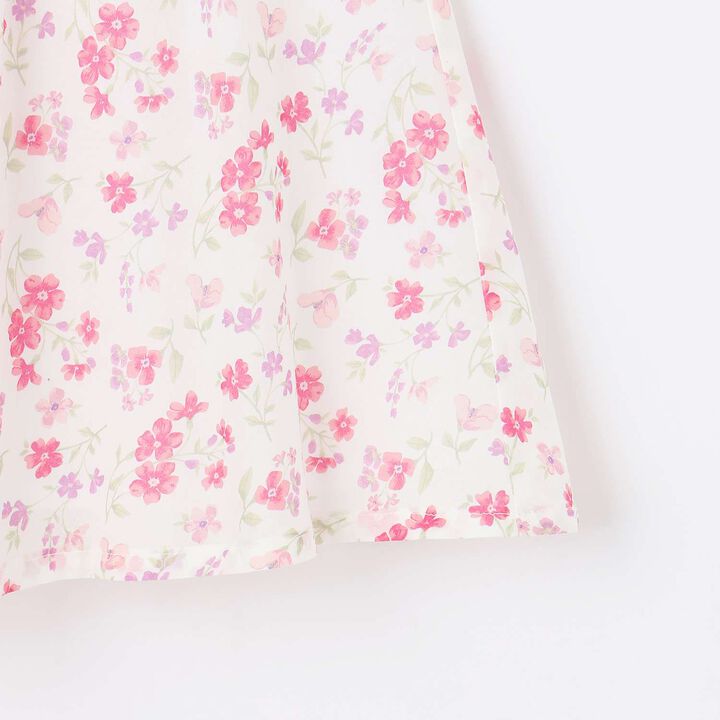 Link Floral Pattern A-Line One-Piece Dress,Blue, medium image number 8