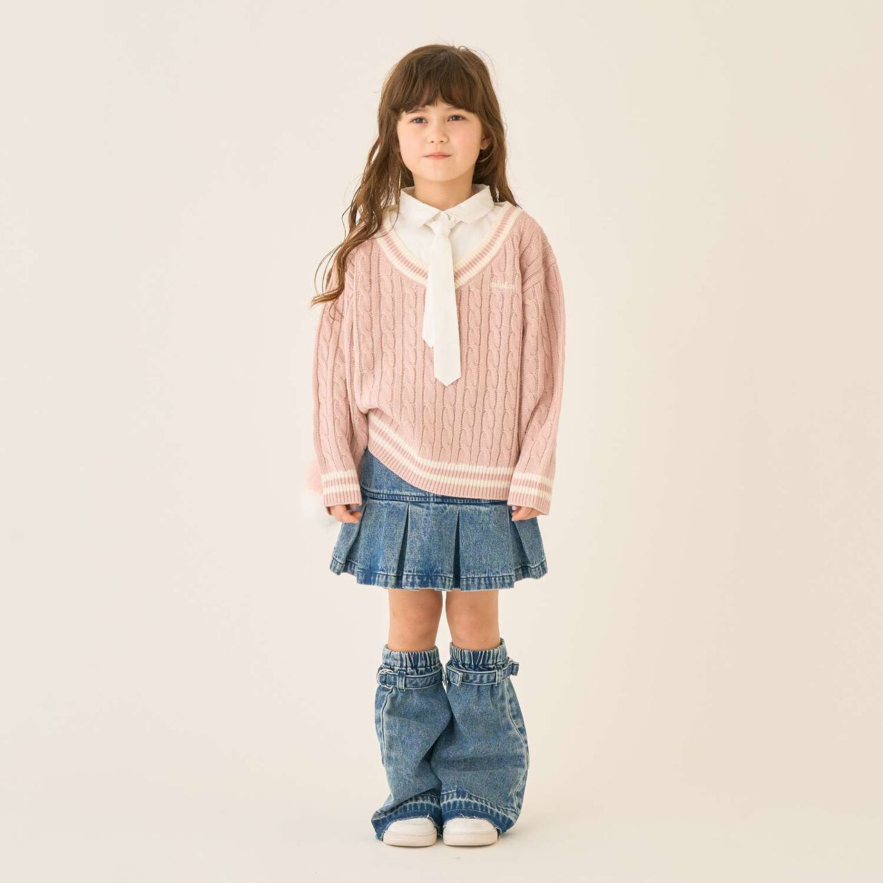 Denim Leg Cover,Blue, large image number 3