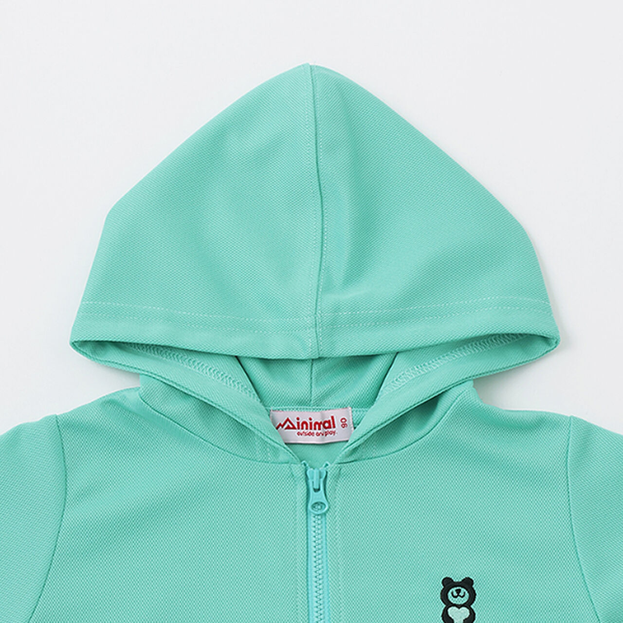 [Quick-Dry Absorbent] Honeycomb Mesh Parka,White, large image number 2