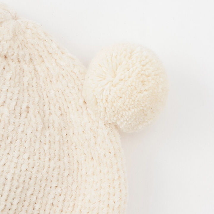 Organic Mall Yarn Hat,Pearl white, medium image number 2