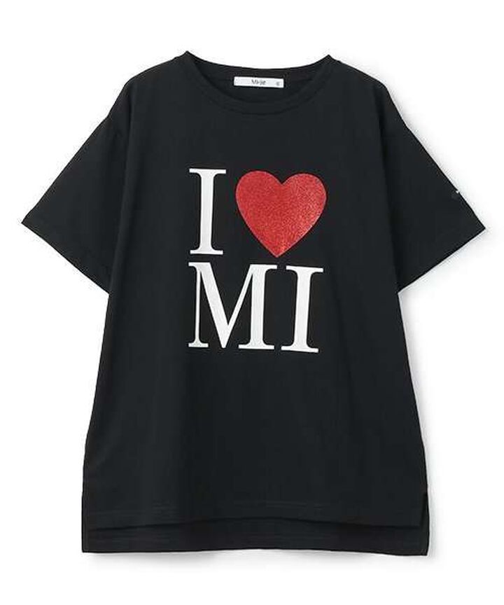 Logo Short Sleeve T-Shirt [Korean Fashion],Black, medium image number 4