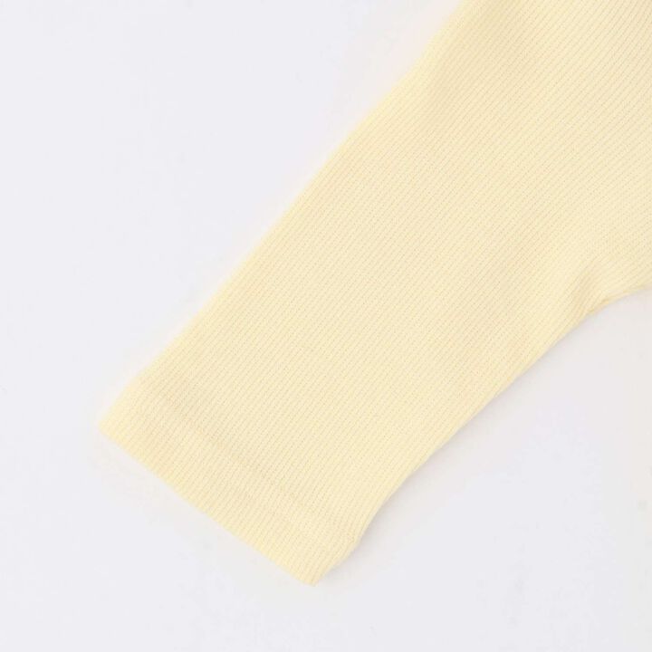 Scallop Trim Collar Romper,Light pink, medium image number 3