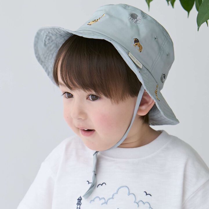 [Heat-Resistant] Embroidered Bucket Hat,Pink, medium image number 12