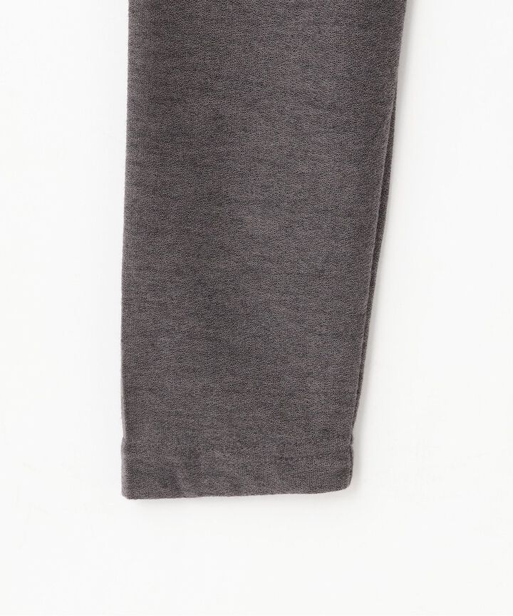 Tie-Detail Gathered Off-Shoulder Cut and Sew Top,Gray, medium image number 6