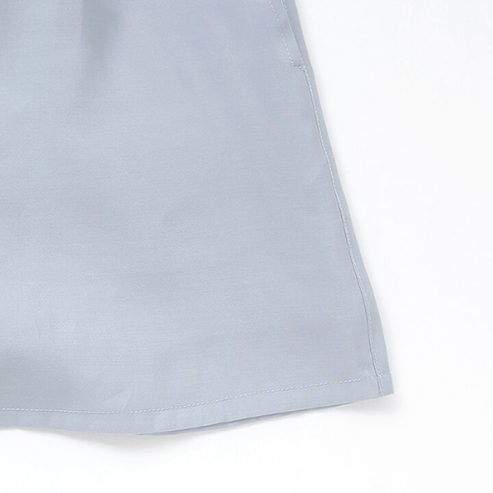 Sheer Shirt Jacket Set,Sax blue, medium image number 9