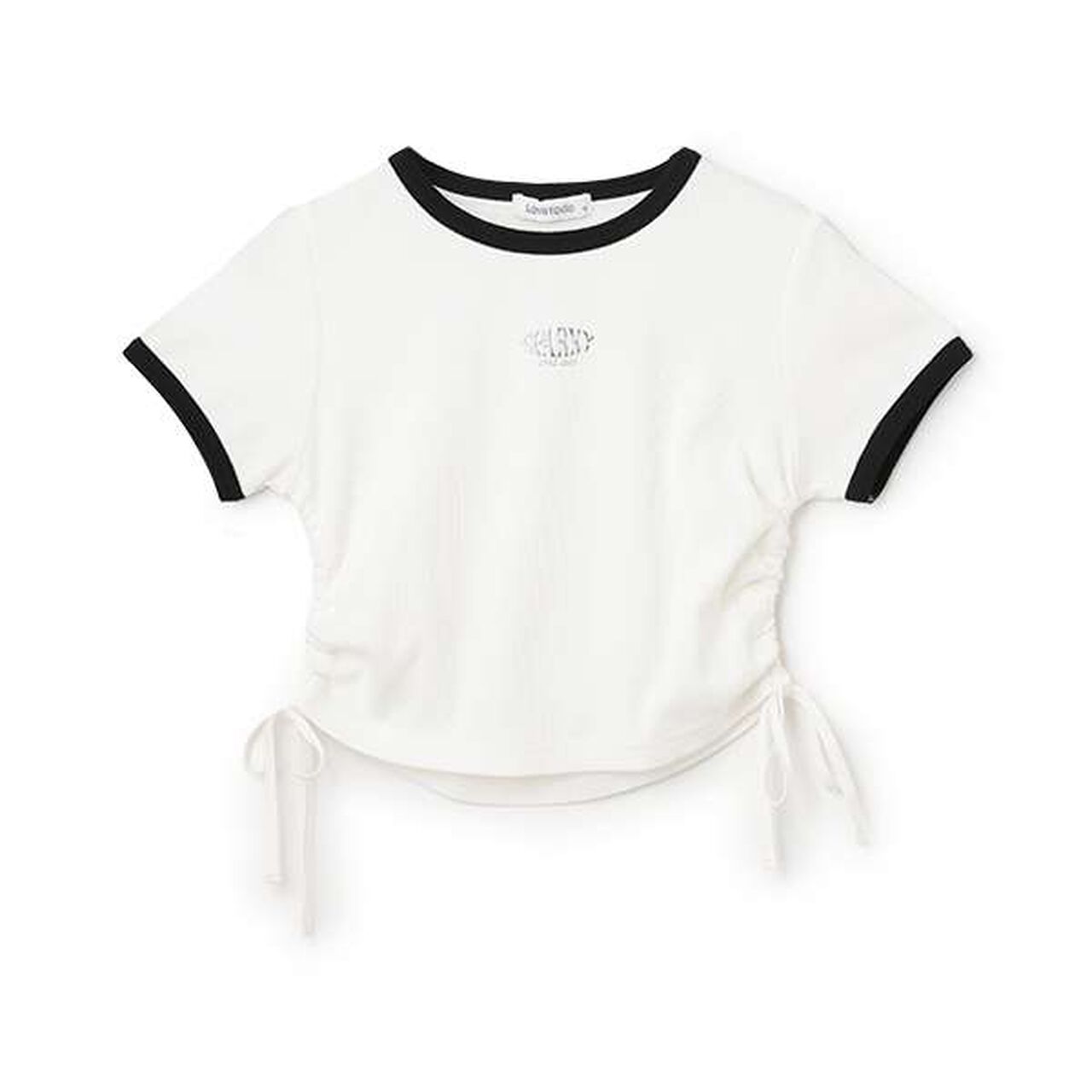 Cool Sensation Drawstring Ribbed T-Shirt,Green, large image number 4