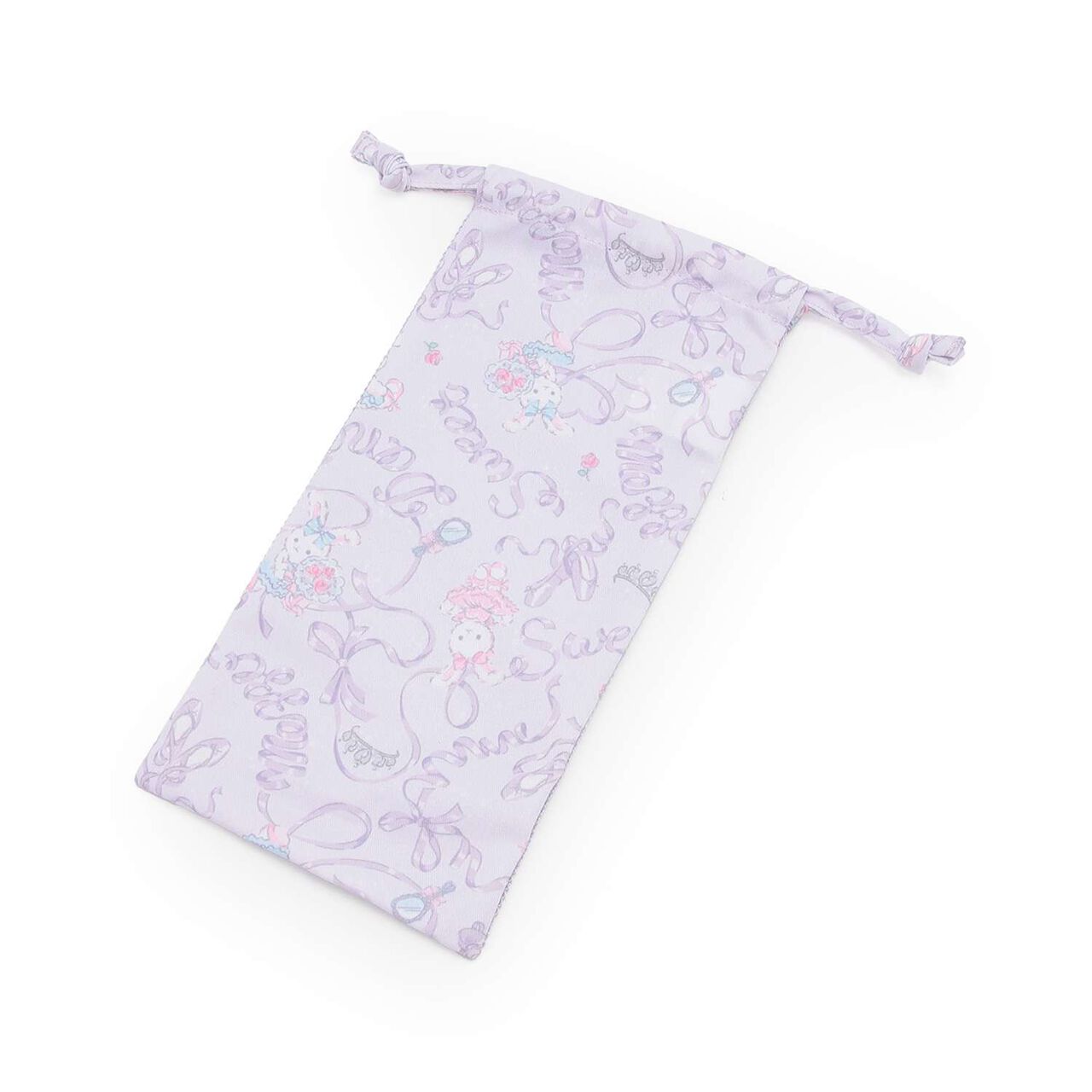 [Mesh] Rabbit Ballet Pattern Drawstring Bag for Ballet Shoes,Lavender, large image number 0