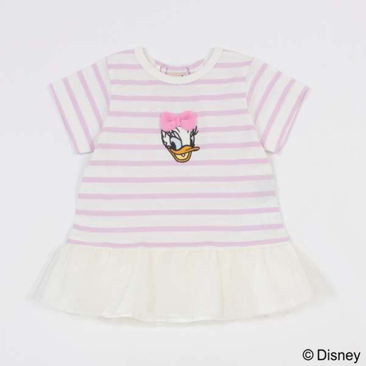 Disney Striped Appliqu&eacute; T-Shirt,Lavender, large image number 19
