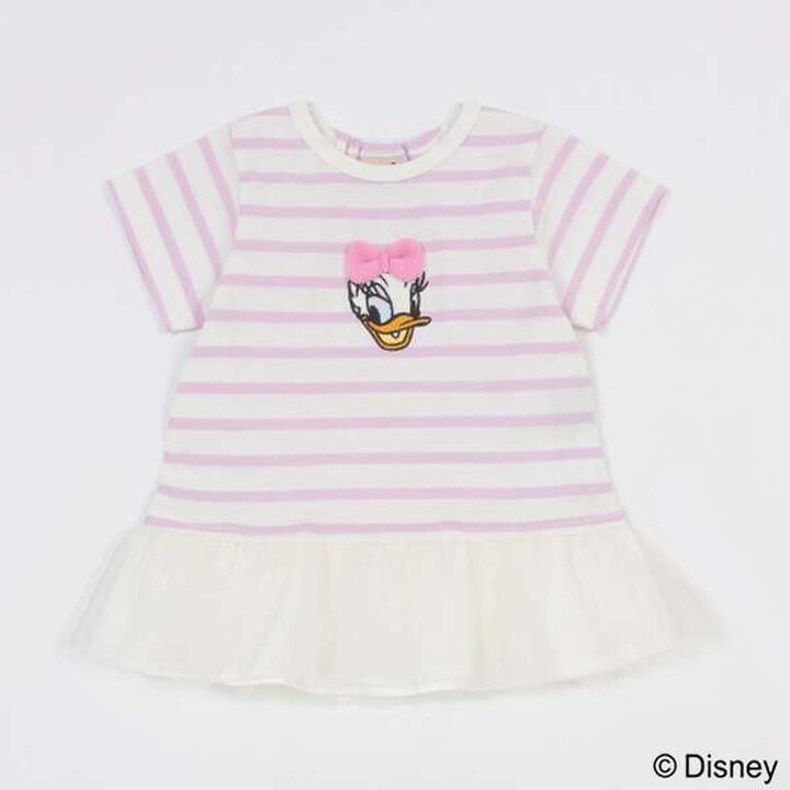 Disney Striped Appliqu&eacute; T-Shirt,Lavender, medium image number 19