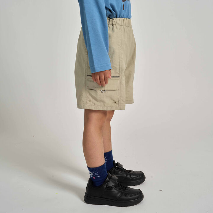 [School-Ready] [Water-Repellent, Anti-Stain, Durable, UV] 4/5 Length Pants (with Reflective Sheet),Beige, medium image number 14