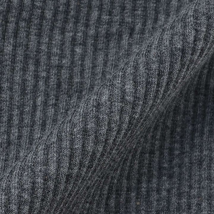 荷葉邊全長打底褲,炭灰色, medium image number 6