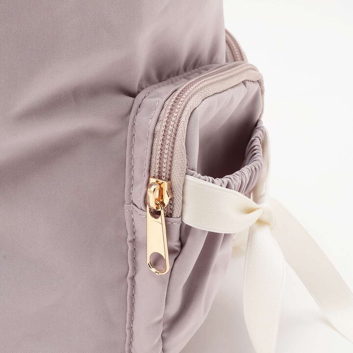 Pocket Ribbon Backpack,Ivory, medium image number 8